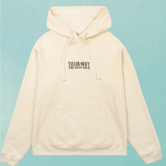 Taylor Swift Tops - Taylor Swift Cream Tour Hoodie NWOT